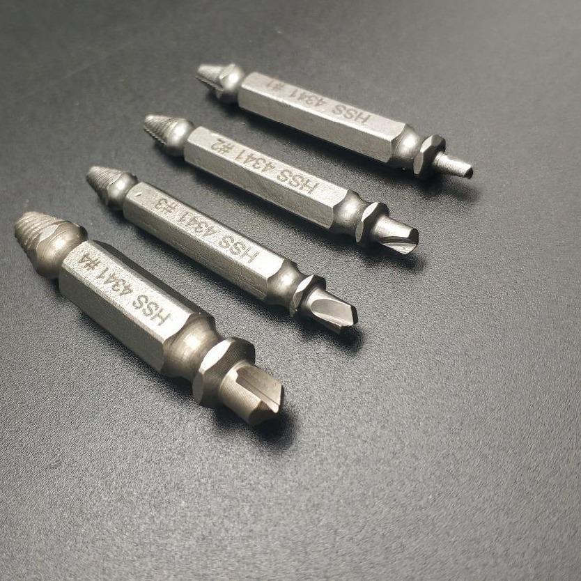 Kit Extrator de Parafusos Pro DrillMaster – Remove Parafusos Danificados sem Dor de Cabeça - LojaFerru