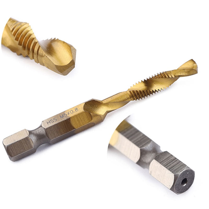 Kit de Brocas Titanium Pro 2 em 1 - LojaFerru