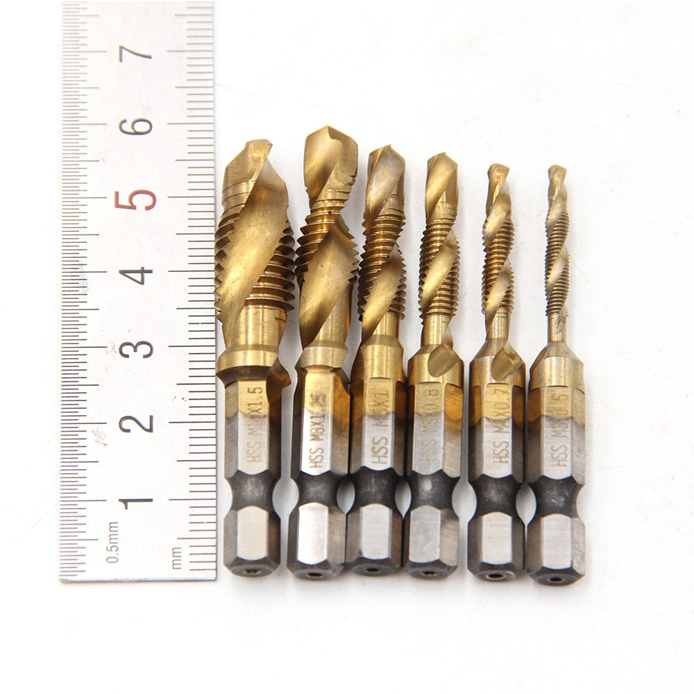 Kit de Brocas Titanium Pro 2 em 1 - LojaFerru