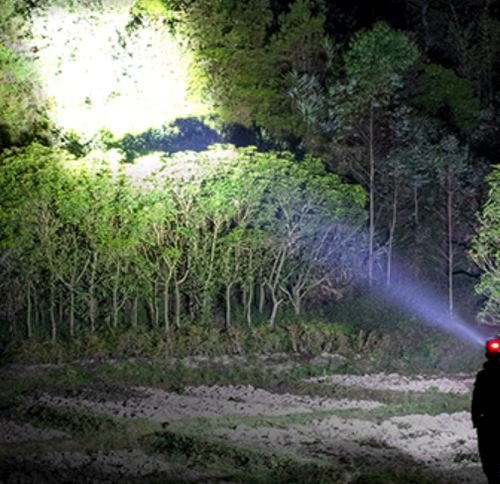 Lanterna de Cabeça LED Recarregável – 350 lm, Sensor Gestual e IPX4 - LojaFerru