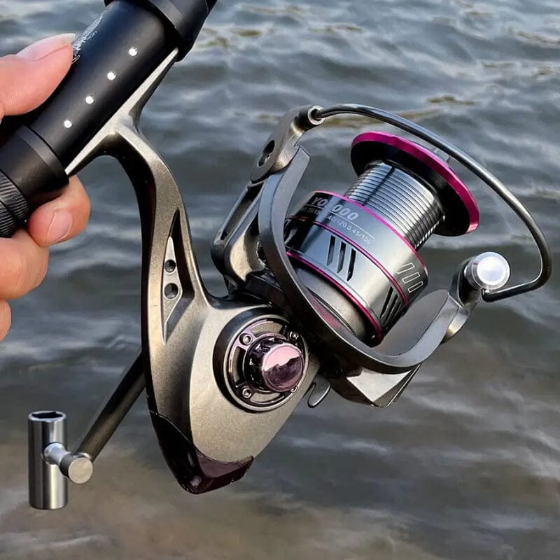 Molinete HeavyDrag 12 kg – 13 Rolamentos, Super Leve e Durável - LojaFerru