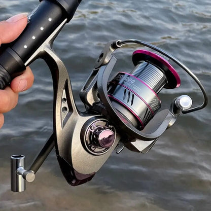 Molinete HeavyDrag 12 kg – 13 Rolamentos, Super Leve e Durável - LojaFerru