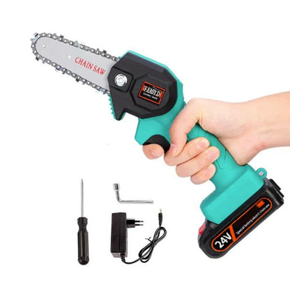 Motosserra Portátil UltraCorte – 1500W, Bateria Extra, Corte Preciso - LojaFerru