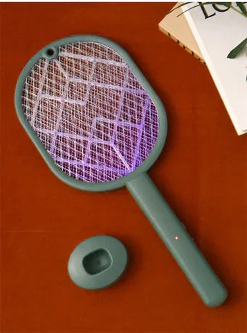 Raquete Elétrica Anti Mosquito com Led Ultravioleta - LojaFerru