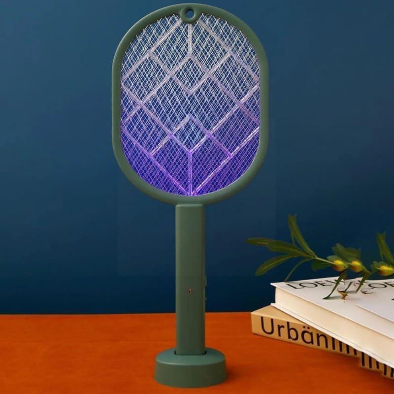 Raquete Elétrica Anti Mosquito com Led Ultravioleta - LojaFerru