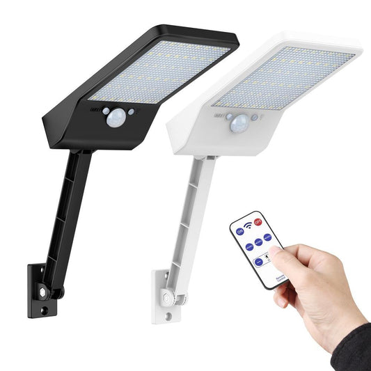 Refletor Solar 48 LEDs com Sensor de Movimento – Iluminação Automática e IP65 - LojaFerru