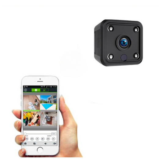 Câmera SmartVision – Ultra HD 4K Wi-Fi com Visão Noturna e Áudio Bidirecional - LojaFerru