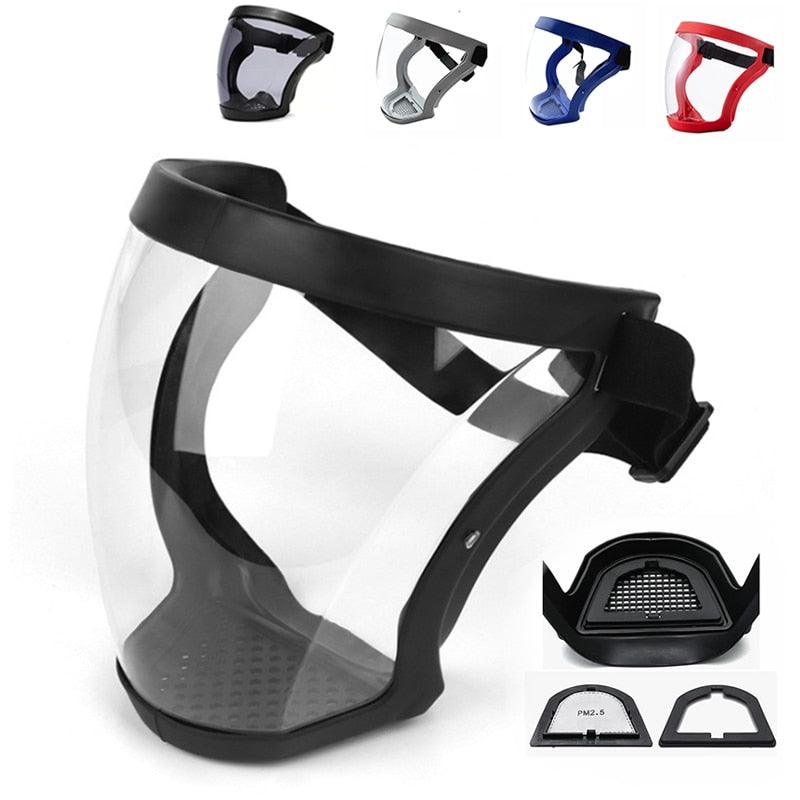 Máscara Facial FaceGuard – Acrílico Reforçado, Visão Perfeita e Conforto Prolongado - LojaFerru