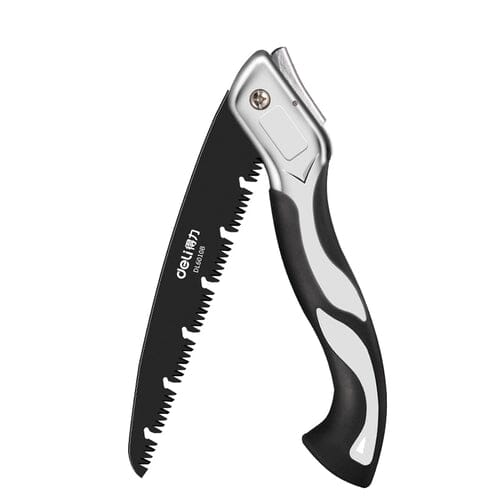 Serra Max Titanium™ – Poda Segura com Aço Militar e Corte Preciso - LojaFerru