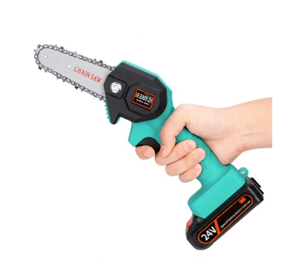 Motosserra Portátil UltraCorte – 1500W, Bateria Extra, Corte Preciso - LojaFerru