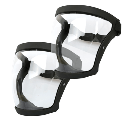 Máscara Facial FaceGuard – Acrílico Reforçado, Visão Perfeita e Conforto Prolongado - LojaFerru
