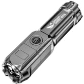 Lanterna Tática Shark – 2 Unidades, Alcance de 500 m e Zoom Ajustável - LojaFerru